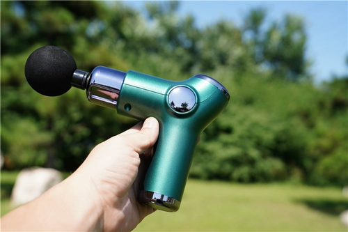 Зеленый Y тип 32 фасции Gun Глубокий релаксационный массаж массаж и постоянную фасцию мышечной мембраны релаксант массаж