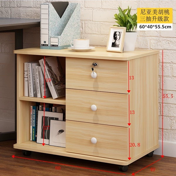 Buy Wooden Filing Cabinet Low Cabinet With Lock Drawer Cabinet