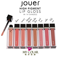 Qingcang British 17 New Product Jouer High Pigment Lip Water Глазурный глазурь Glaze Gloss 6 мл