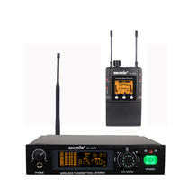 Transmitter Receiver Professional Wireless Earphones In-Ear Earplugs Stage Singer Performance Monitoring System