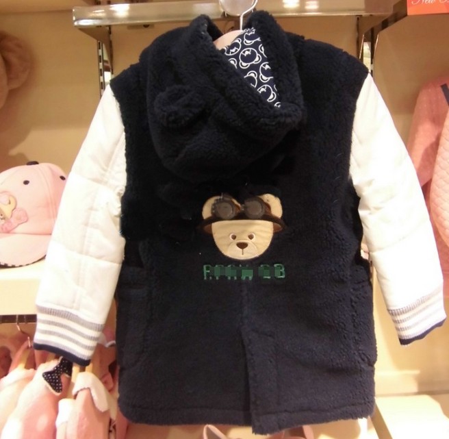 Manteau pour garcon en flanelle - Ref 2161303 Image 5