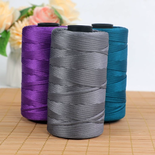 Летняя хлопковая плетеная шерстяная шапка, тапочки, из хлопка и льна