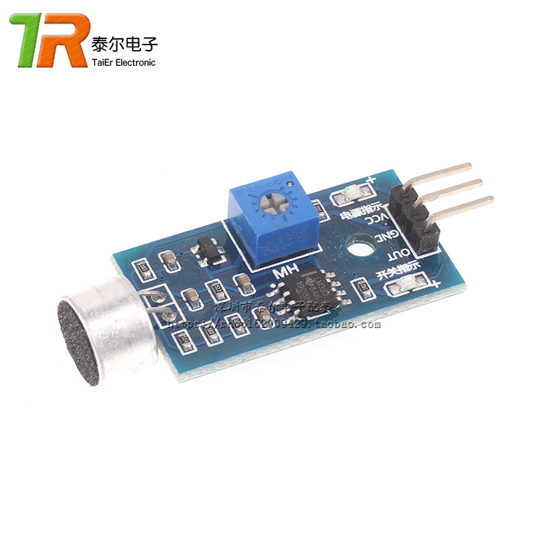 Sound Sensor Module Sound Detection Module Microphone Module Sound Control Whistle Switch