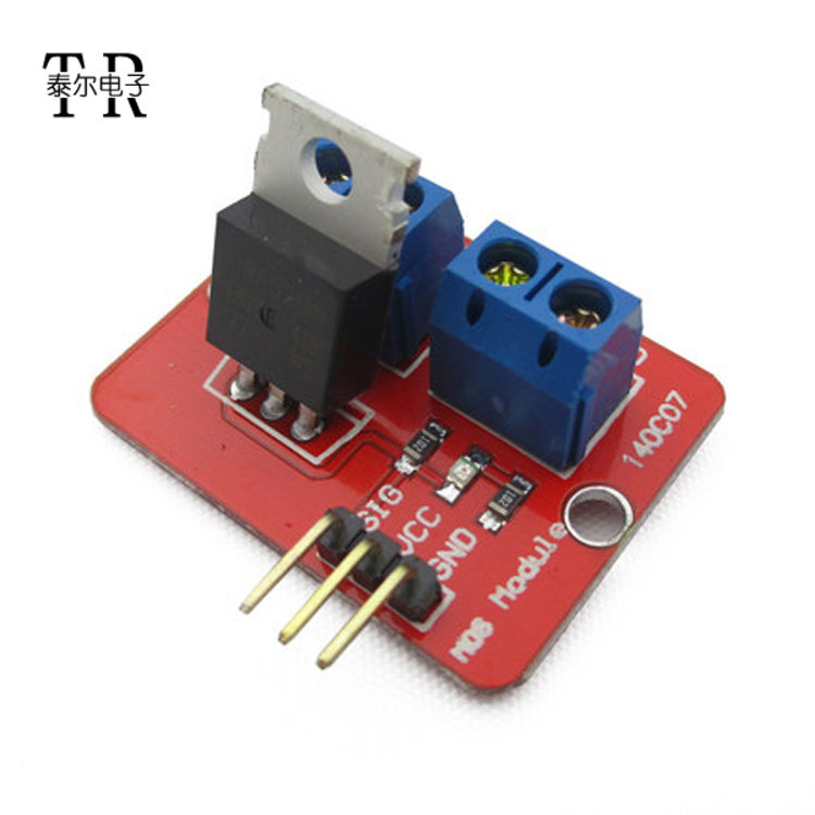 IRF520 driving module electronic building block driving module MOS tube field effect electric crystal driving module