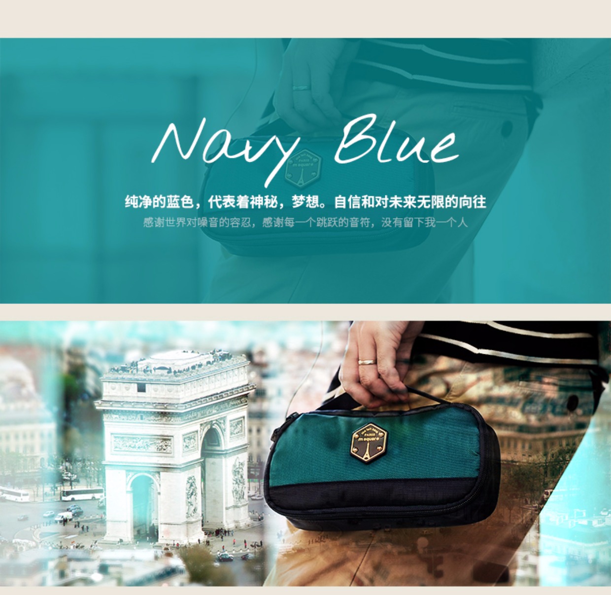 M vuông trên bờ trái của kỹ thuật số tai nghe đa chức năng điện thoại di động túi túi sạc điện kho tàng túi không thấm nước - Lưu trữ cho sản phẩm kỹ thuật số hộp đựng tai nghe samsung buds live
