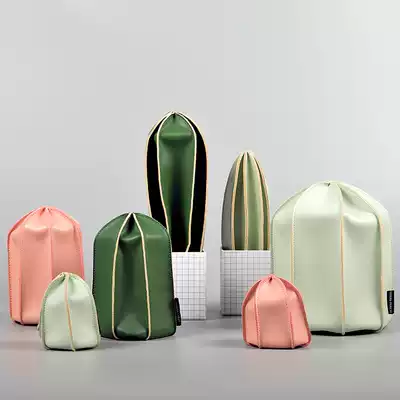 URBAN forest cactus wash bag URBAN FOREST portable storage bag small cosmetic bag ins wind super fire