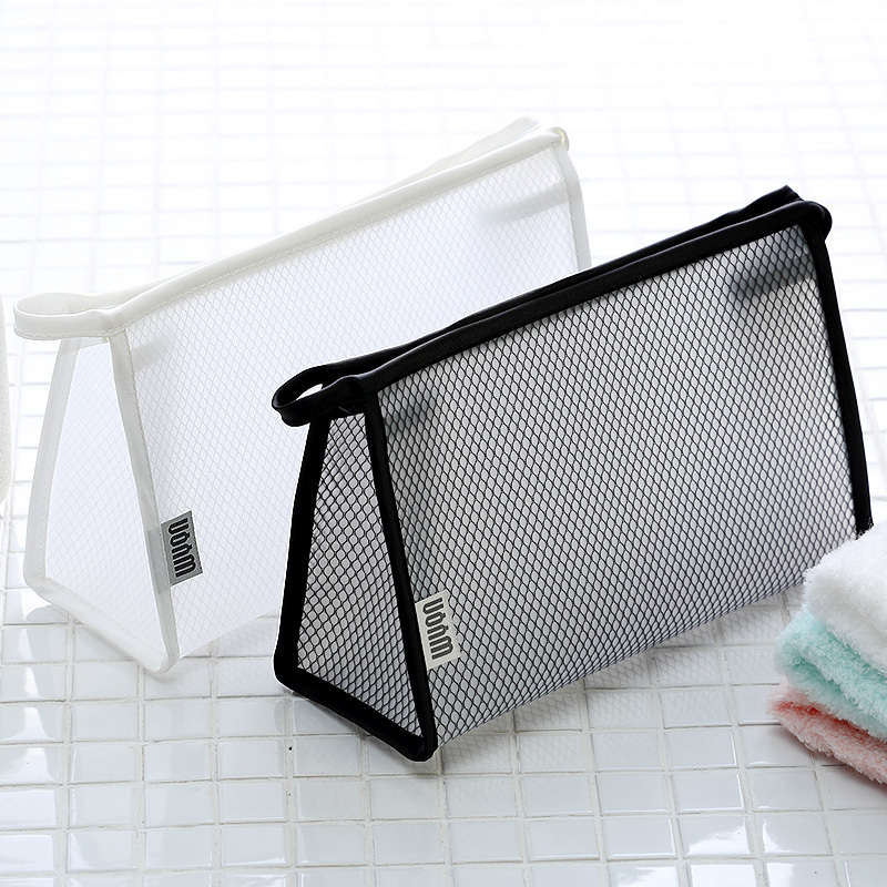 Travel Waterproof Wash Wash - proof Toilet Cosmetic Bag Portable Plastic Makeup Bag for Men and Women