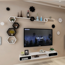 TV background wall shelf Wall hanging wall TV cabinet Wall hanging wall hanging wall hanging wall cabinet Wall decoration