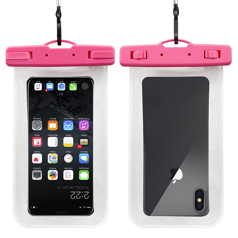 Mobile phone waterproof bag diving cover touch screen spa swimming seal dust proof Huawei Apple universal protective phone protective sheath