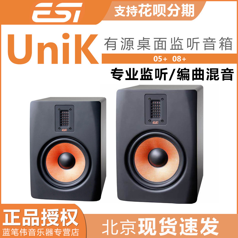 ESI UniK 05 Unik 08 Professional active listening speaker for a dress