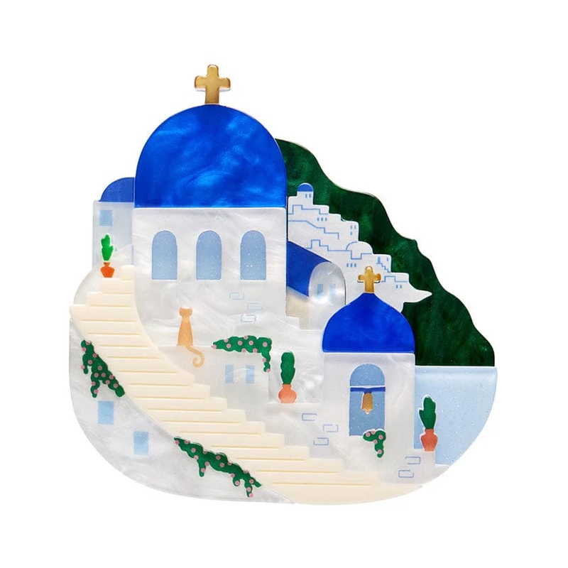 Australian Erst Wilder Greek Series Santorini Brooch Decoration