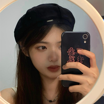Small face ~ Autumn and winter Korean ins tide beret childrens face small Japanese retro Joker Maoze painter hat