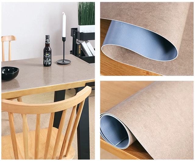 Nước và dầu không thấm dùng một lần bàn khăn trải bàn PVC mat pad ròng khăn trải bàn nhựa đỏ ins kính màu xám mềm mại Bắc Âu - Khăn trải bàn khăn ăn nhà hàng
