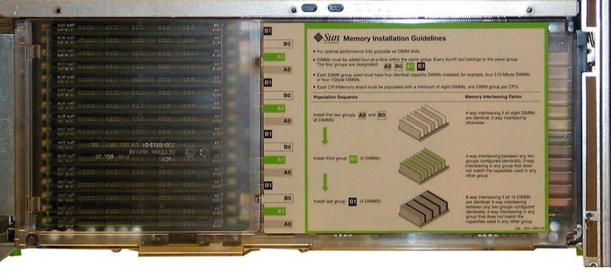 SUN V890 server CPU board X7273A-501-7058 501-7481