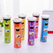 Xiaoyuer cartoon pencil childrens triangle correction grip student pencil triangle pen HB pencil 30