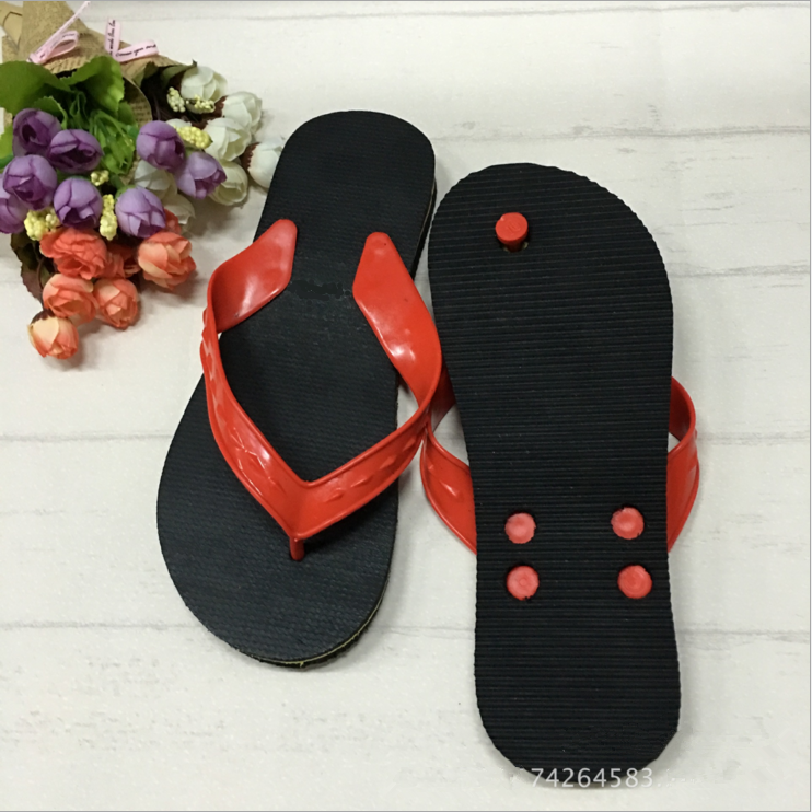 Zhanjiang Lôi Châu dép xỏ ngón đôi ngỗng nam thanh niên nhà Wu Chuan đỏ bước đặc sản đỏ nhúm dép crocs nam