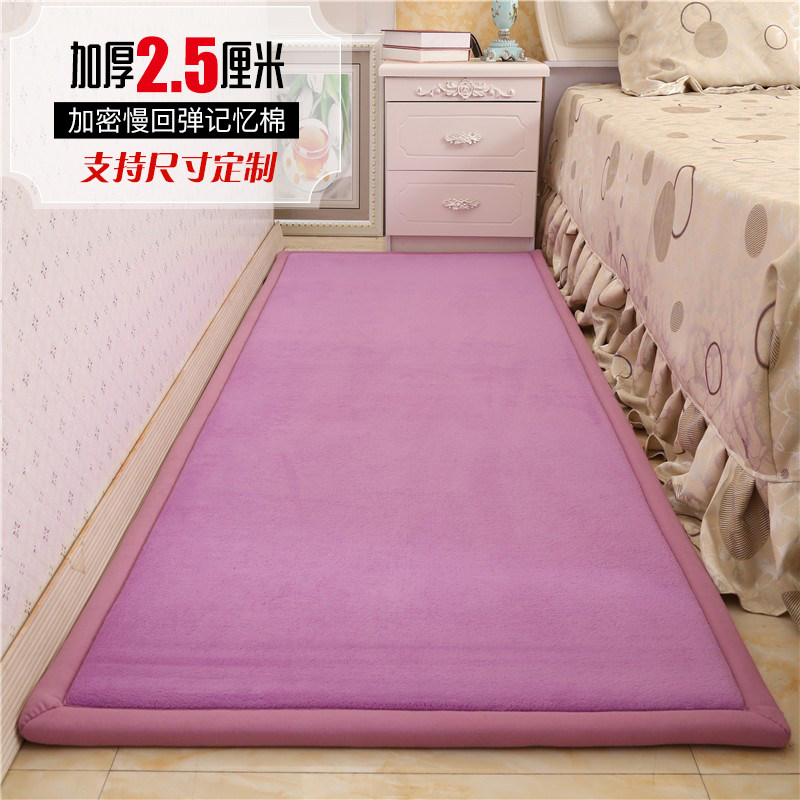 Thick bedside carpet baby baby anti-fall mat bedroom living room bay window tatami children winter mat Japanese style