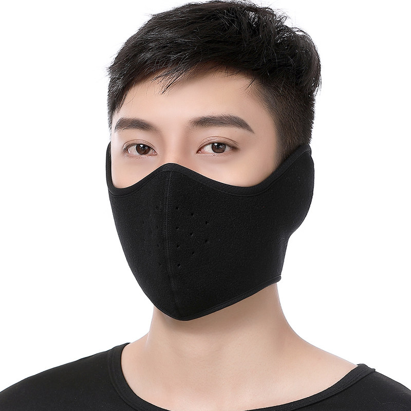 Winter riding mask warm windproof dustproof ski mask cycling household face men and women ear protection motorcycle sports thick