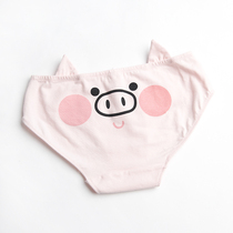 3 Summer underwear female cotton girl Japanese cute this year girl with ear pattern cartoon cotton triangle