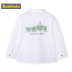Áo sơ mi bé gái Barabala dài tay 2019 mùa xuân mới quần áo trẻ em sơ mi đơn giản hoang dã - Áo sơ mi shop quần áo trẻ em Áo sơ mi