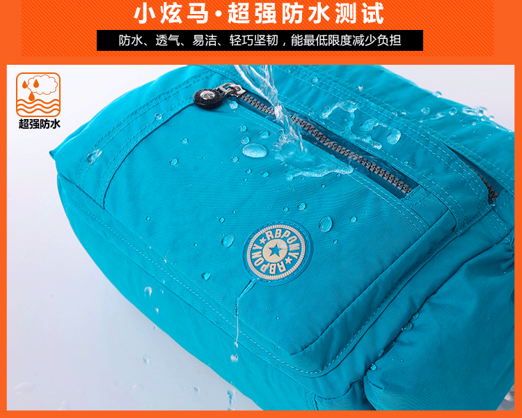 Túi nylon công suất lớn Oxford túi vải buồm lady túi đeo vai Messenger túi du lịch bình thường túi mẹ mới túi xách nữ thời trang