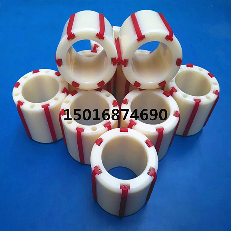6 nylon - covered bushing expansion and plastic set plastic set plastic pack tape slitting machine accessories