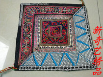 Old embroidery pieces Miao handmade embroidery pieces ethnic minority hand embroidery crafts flat embroidery old embroidery pieces T2615