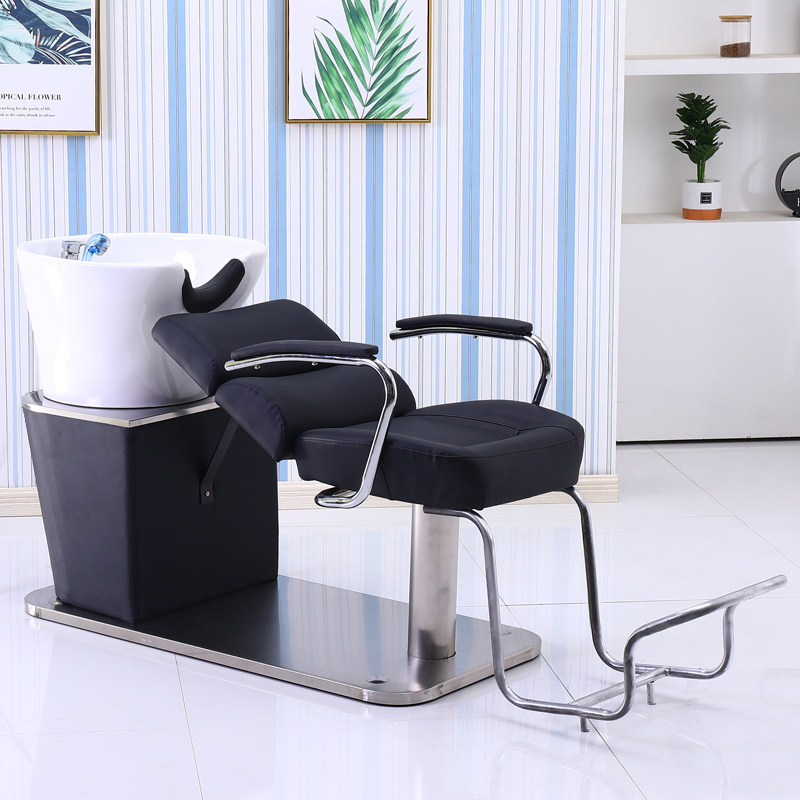 Japanese-style net red hairdressing shop shampoo bed hair salon special half-lying hair salon shampoo bed sitting beauty flushing bed