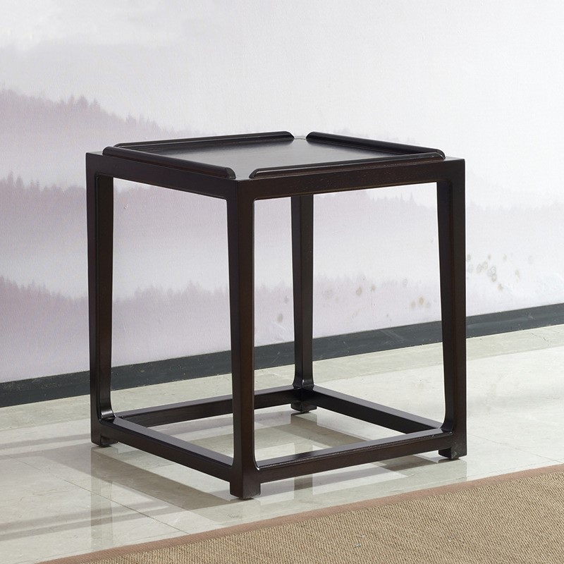 New Chinese-style solid wood corner several modern minimalist Chinese-style living room sofa side several telephone several storage flower stand furniture customization