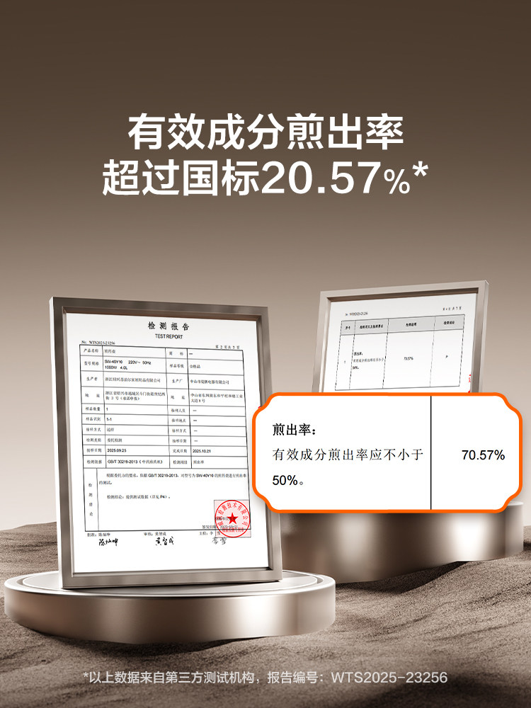 Supor Decoction Pot, Traditional Chinese Medicine Electric Decoction Pot, Fully Automatic Medicine Boiling Pot for Home Use, Electric Clay Pot for Making Traditional Chinese Medicine, Health Pot, Medicine Pot