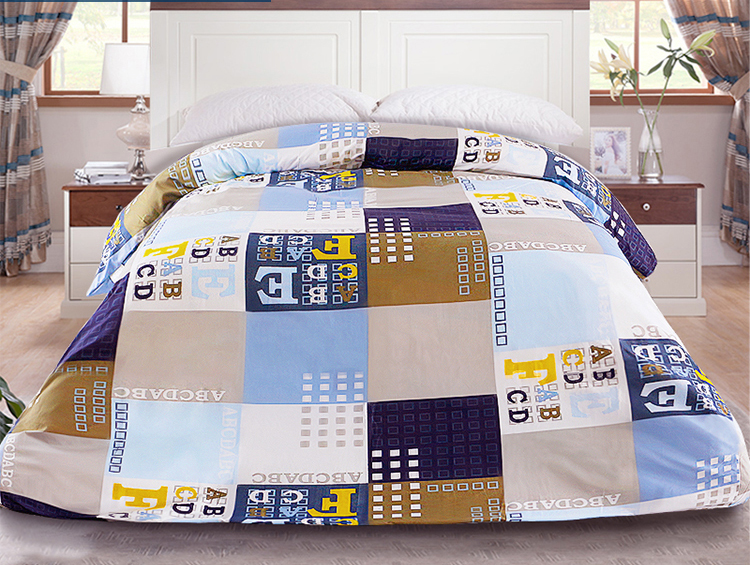 Chần sinh viên duy nhất ký túc xá giường đơn 1.2m1.5m1.8m2 mét 2.2 mét trẻ em của nhà đôi quilt cover