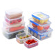 Crisper box rectangular transparent plastic sealed box microwave ຕູ້ເກັບຮັກສາອາຫານຫມາກໄມ້ຕູ້ເຢັນຕູ້ເກັບຮັກສາຕູ້ເຢັນ