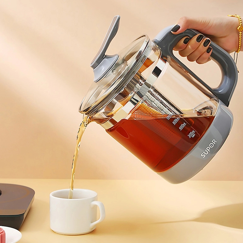 Supoir Wellness Pot Office Fully Automatic Glass Adoptive Home Small Multifunction Cooking Tea Instrumental Cooking Teapot