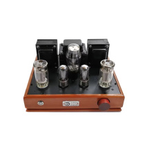 青柠FU50 6J8P 12Wx2电子管功放HIFI胆机 无噪音小300B超线性木箱