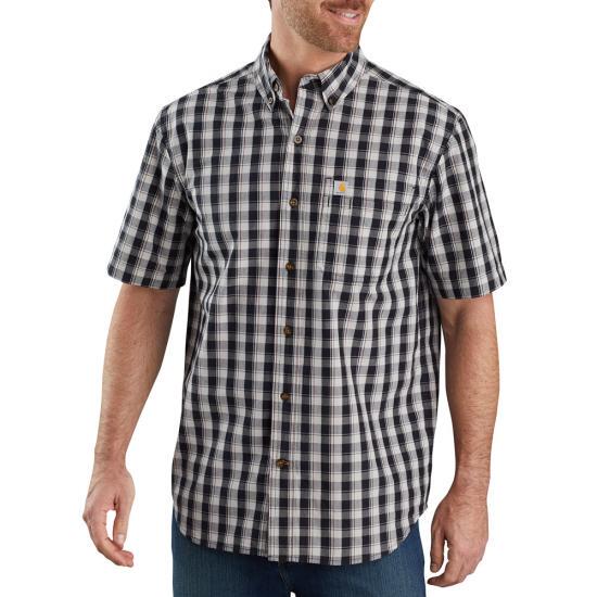Carhartt Relaxed Fit Plaid Shirt Short-Sleeved Plaid Shirt 104174