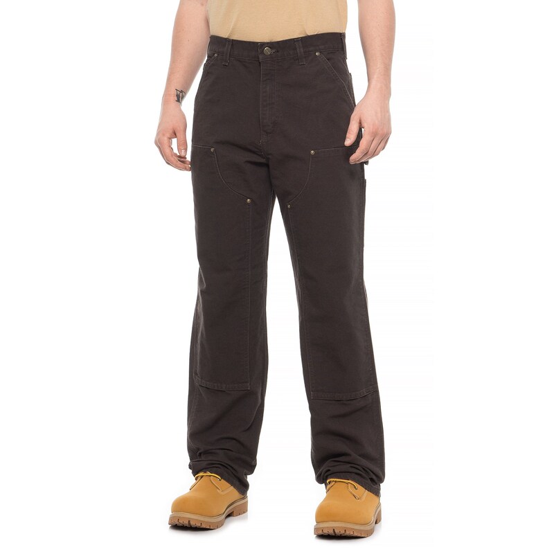 Carhartt Washed Duck Double-Front Work Washed Casual Work Pants B136