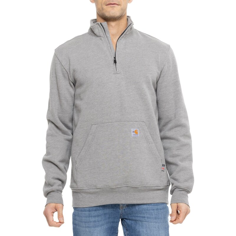 Carhartt Flame-Resistant Sweatshirt Flame-Resistant Half-Zip Sweatshirt 105028