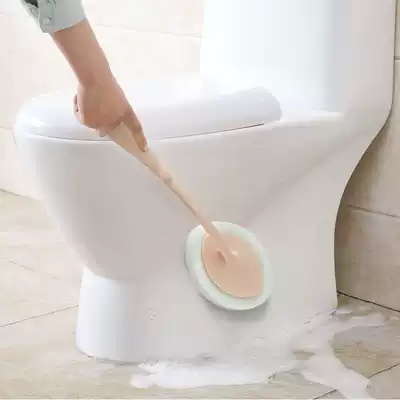 Bath cylinder brush powder room sponge wipe long handle tile brush bathroom floor brush Magic Kitchen Wall cleaning wipe
