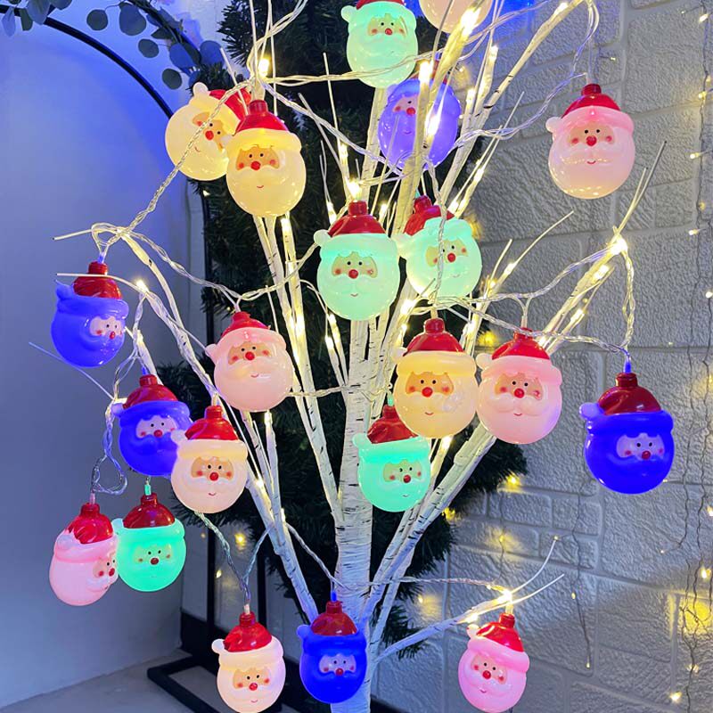 LED lights flashing lights Christmas snowman Christmas tree holiday gift decoration ornaments shopping mall store layout small night lights