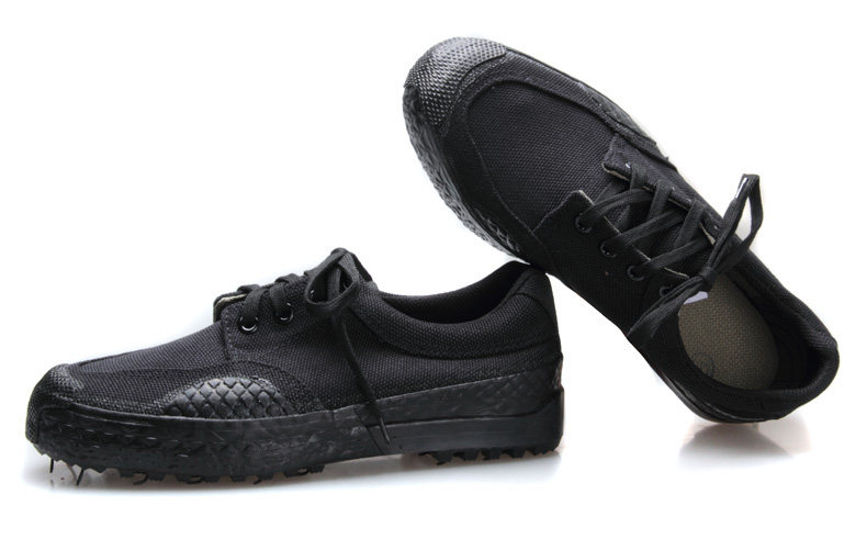 Boots militaires pour homme en toile - Ref 1399678 Image 11