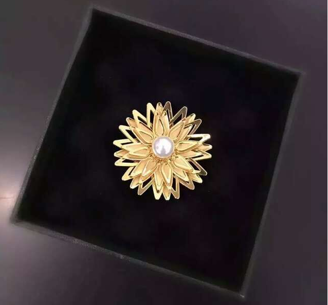 Broche en Alliage argent plaqué or - Ref 1178322 Image 10