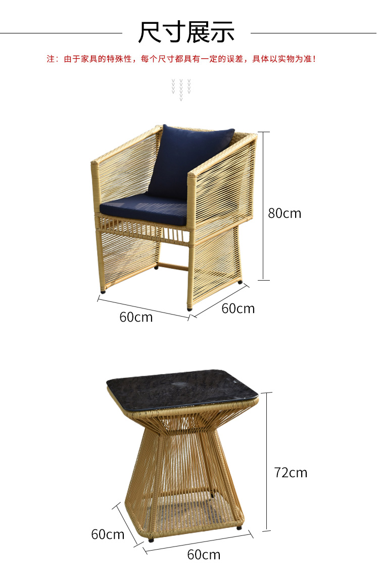 Bàn ghế ngoài trời bàn cà phê bàn ​​ghế ban công sân vườn giải trí wicker ghế ăn đồ nội thất thời trang cao cấp kết hợp kit bàn cafe ngoài trời