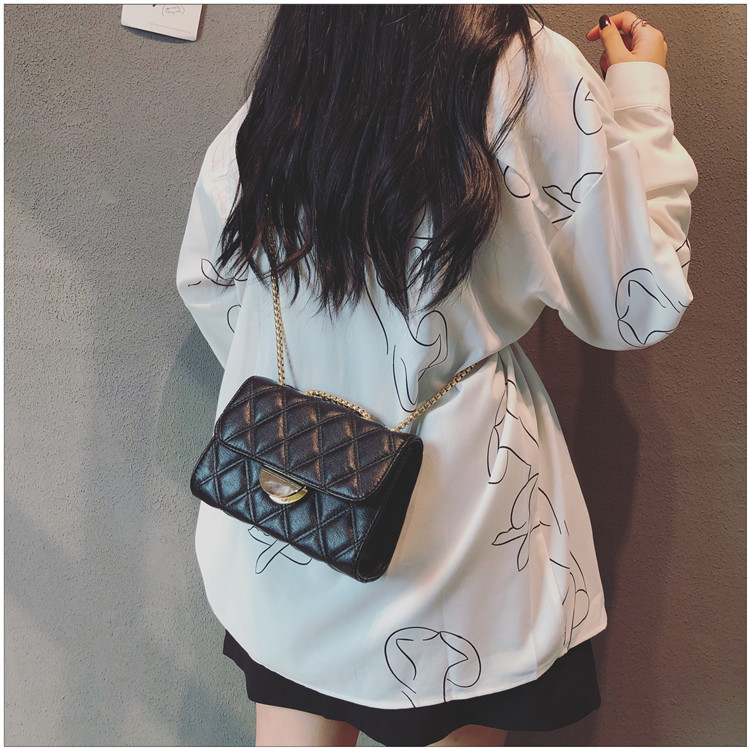 2019 mới túi nhỏ mùa hè nhỏ tươi nhỏ ck hạn chế nước ngoài cao cấp cảm giác túi xách nhỏ Pháp - Túi xách nữ túi xách nữ da mềm hàng hiệu