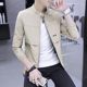 Woodpecker Men's Jacket Spring and Autumn Casual Versatile Youth Handsome Slim Gown Stand Collar Autumn Top Jacket