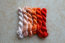 (Static embroidery edge) Su embroidery DIY mulberry silk thread large branch thousands of colors available