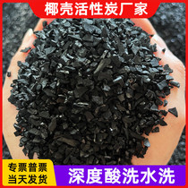 1000 iodine value hydrochloric acid soaking water pickling coconut shell activated carbon water purifier filter element drinking water filter granular carbon