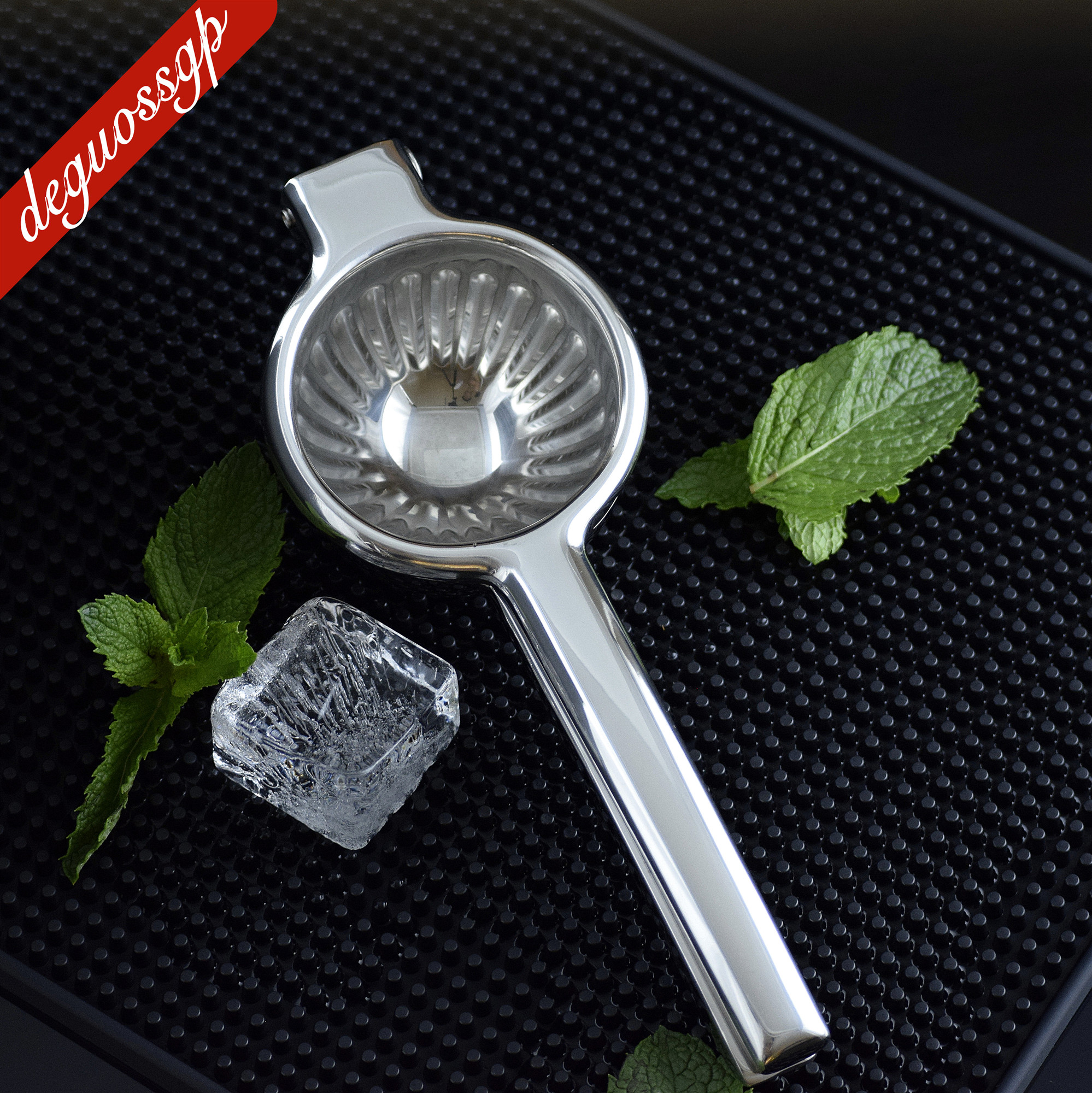 Bar Home Lemon Juice Extractor Mirror Light 304 Stainless Steel Fruit Apple Orange Juice Squeeze Lemon Clip Manual Squeeze