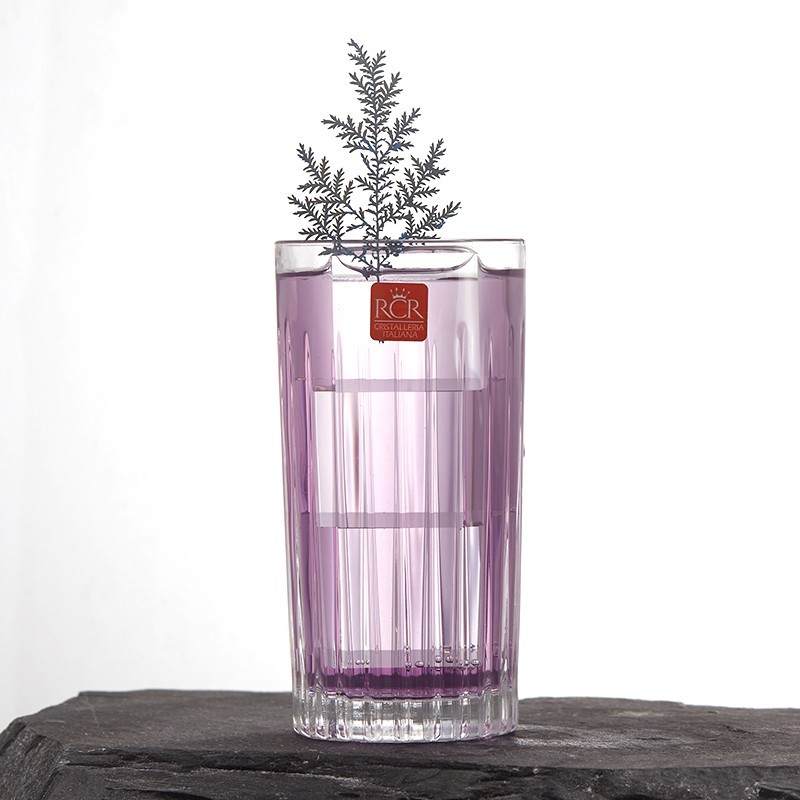 RCR striped Collin drink crystal cocktail cup cocktail glass long drink cocktail glass