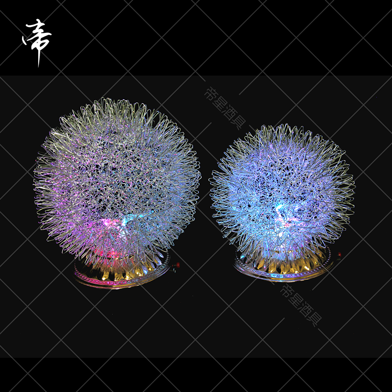 Emperor Star wine set hair ball test tube rack hollow honeycomb wine rack cocktail rack luminous dandelion test tube rack