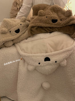 Autumn and winter air-conditioned room office nap blanket blanket lunch break